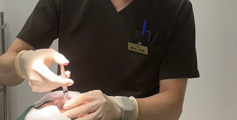 受付の様子
